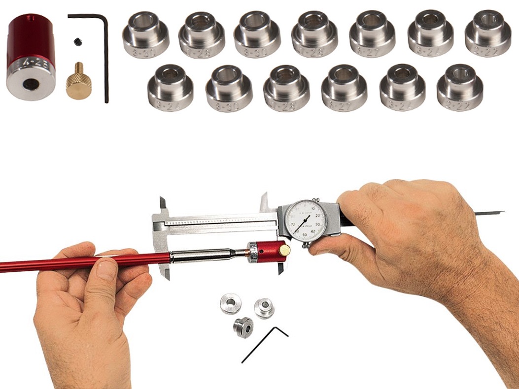 Hornady Lock-N-Load Bullet Comparator, BODY and 14 BULLET INSERTS, Complete Set